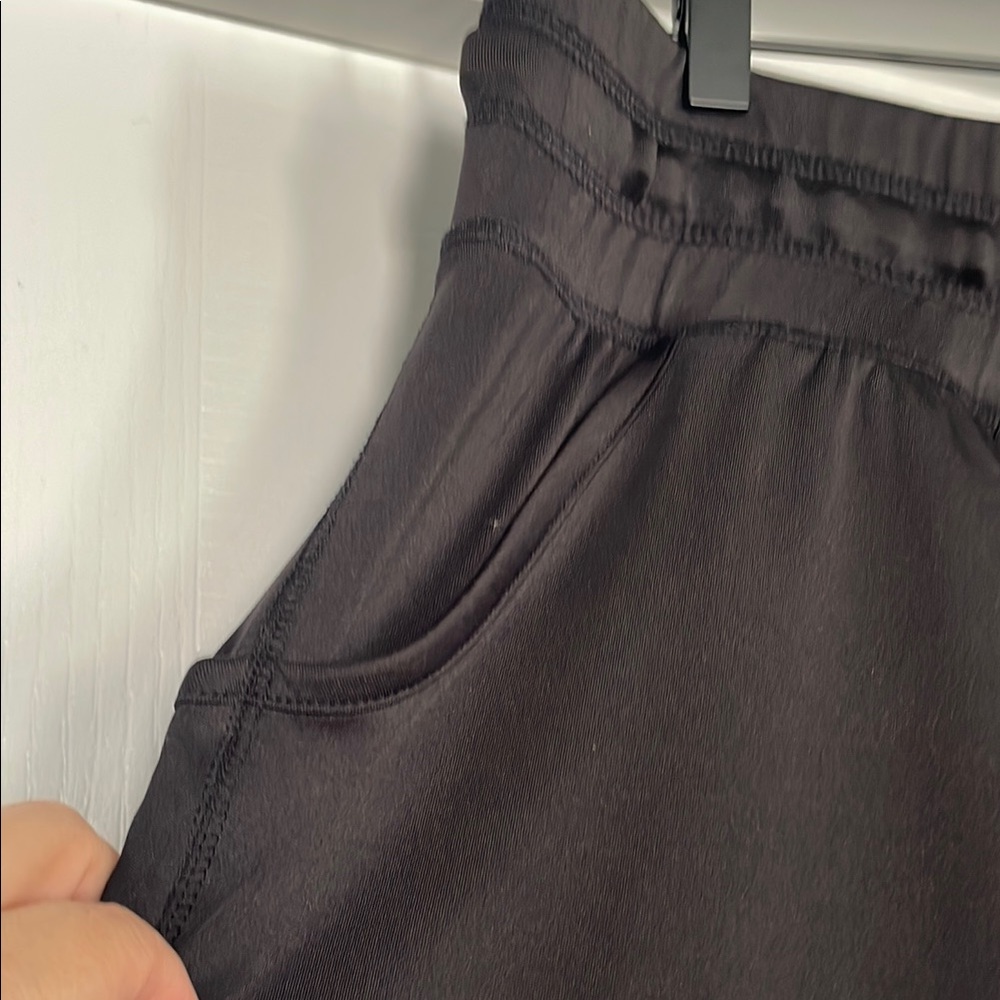 Livi Active Black Athletic Shorts with Elastic Waistband - Picture 4 of 7